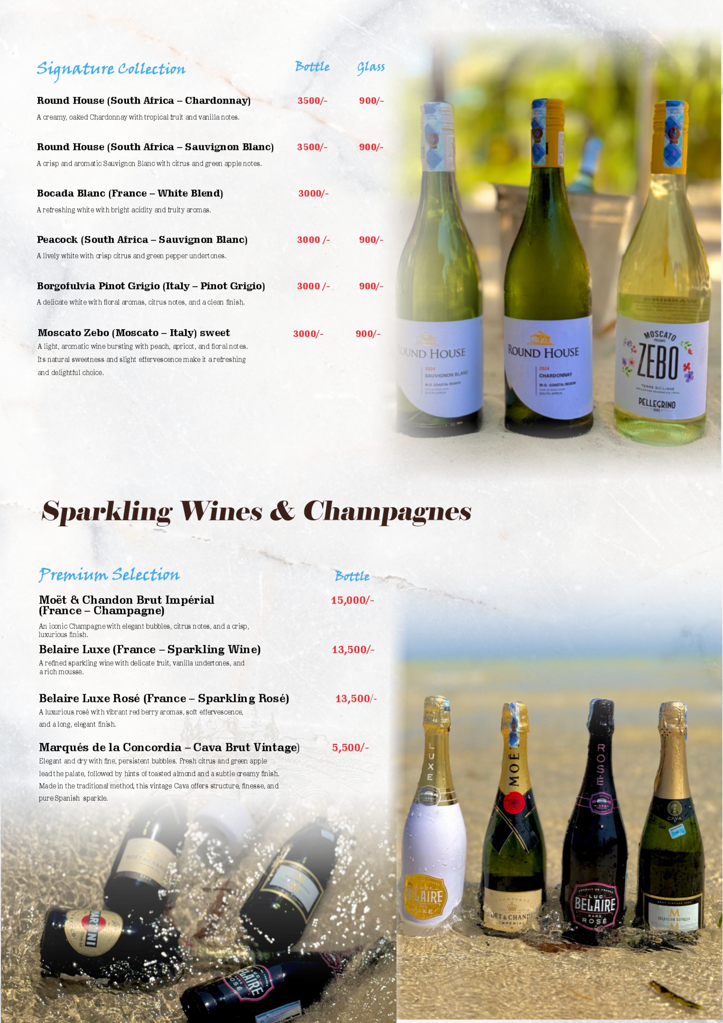 Sparkling Wines & Champagnes